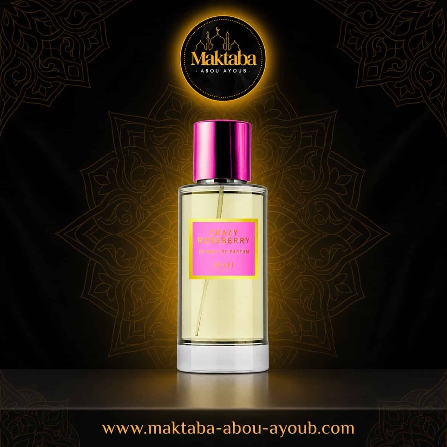 Flacon Crazy Roseberry M.A.H, extrait de parfum 50 ml