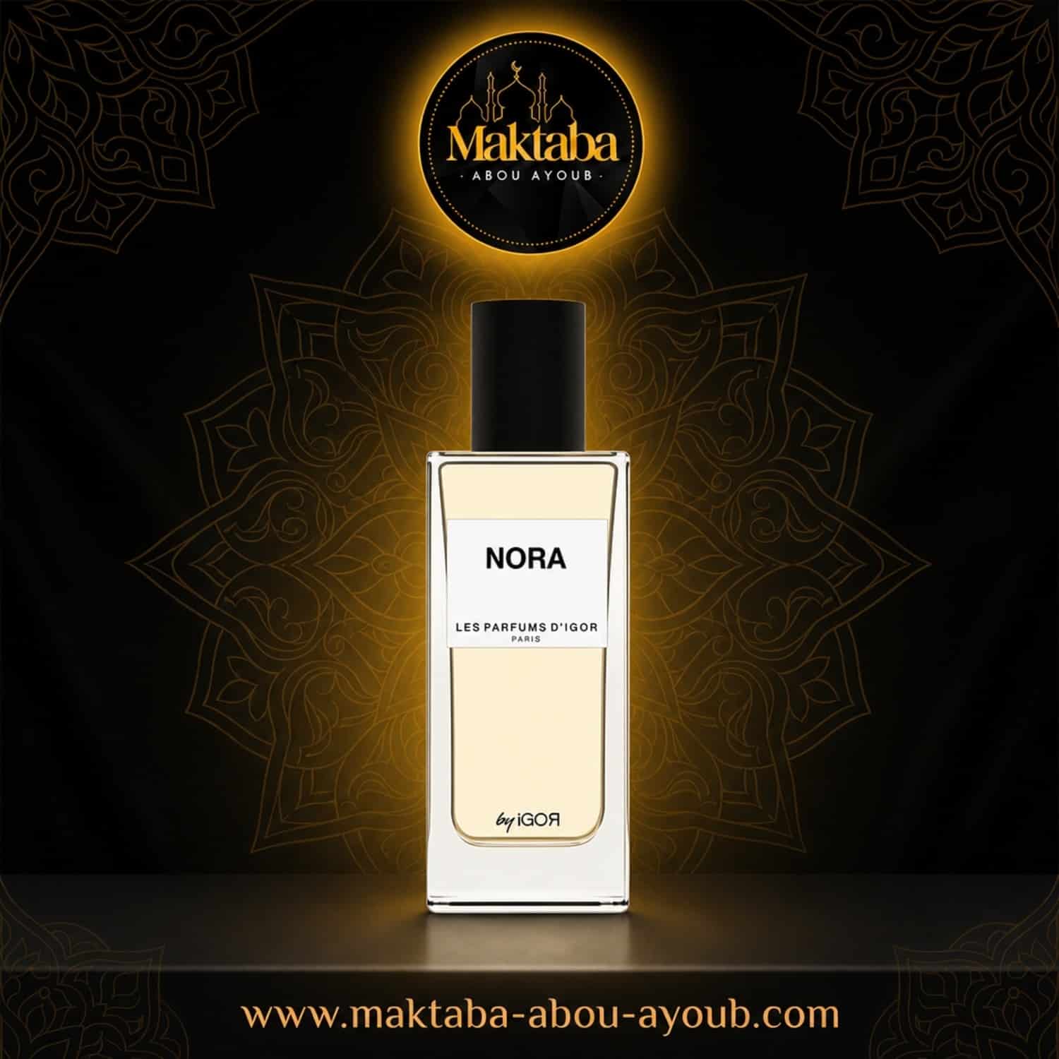Flacon Nora Les Parfums d'Igor - eau de parfum femme chyprée 50 ml - Maktaba Abou Ayoub
