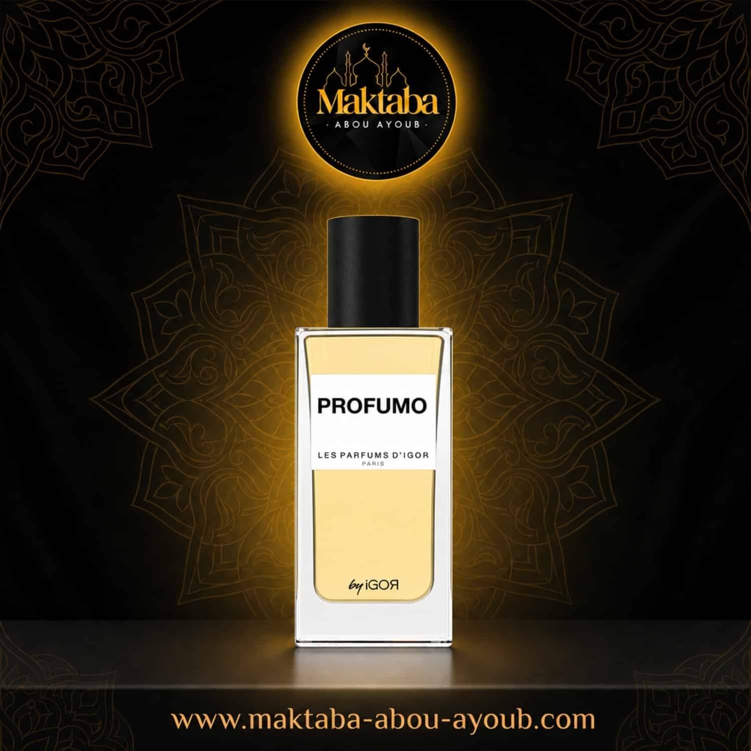 Flacon Profumo Les Parfums d'Igor - eau de parfum mixte cuir et tabac 50 ml - Maktaba Abou Ayoub