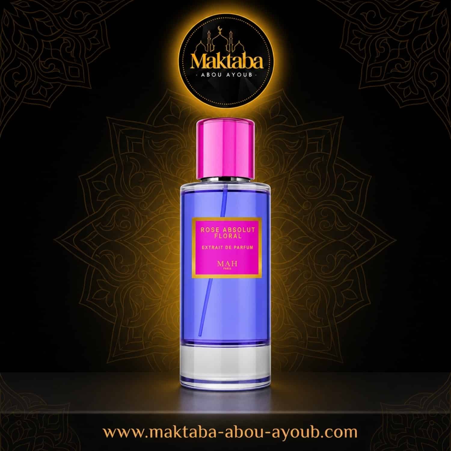 Flacon Rose Absolut Floral M.A.H, extrait de parfum 50 ml